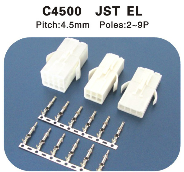 JST EL 4.5连接器 C4500